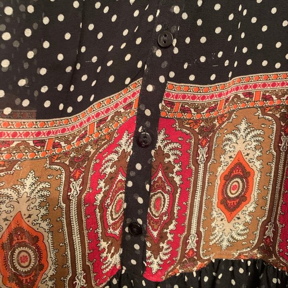 ZARA SILK DRESS - Picture 3 of 4